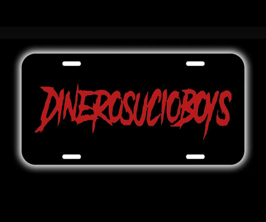 Dinerosucioboys license plates